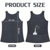 Jiuguva Mastectomy Recovery Tank Top with Drain Pocket Adjustable Hold Drainage Tube Surgical Recovery Tank Top with Pocket(Gray, L) view 2