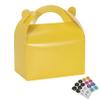 Bssay 30 Pack Party Favor Treat Boxes,Goodie Boxes,Gable Paper Gift Boxes with Handles Perfect for Birthday Party,Wedding,Christmas,Baby Shower 6.5 x 4 x 4 Inches (Yellow) view 1
