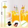 24pcs Cinco De Mayo Fiesta Theme Beverage Cocktail Straws for Mexico Fiesta Taco Party Supplies Party Favor with 2 Pieces Straw Cleaning Brushes, 6 Colors Straws view 4