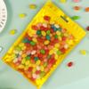 150 PCS-6x9 Reclosable Mylar Bags Gold for Food Storage, Resealable Mylar Bag with Clear Window for Small Businesses, Smell Proof Aluminum Foil Resealable Edible Packaging Bag for Candies view 3