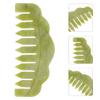 OSALADI Jade Hair Comb Scalp Massager 3.93 Inch Natural Jade Massage Tool Anti-Static Hair Care Comb for Relaxation and Scalp Stimulation view 3