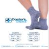Doctor's Select Diabetic Socks with Grips for Women and Men - 4 Pair | Mustard, Green, Blue, Rust | Slipper Socks with Grippers for Women | Gripper Socks for Women | Diabetic Socks for Women Size 6-9 view 3