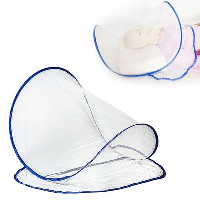 Foldable Head Net for Camping and Travel - Lightweight Mosquito Protection Face Net Small 48g