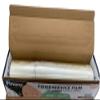 Finura Foodservice Plastic Wrap Film, Serrated Cutter, BPA Free, Antifog, Optimum Cling, Microwave and Freezer Safe, Food & Commercial Use 4000 ft (sq. ft.) (24 in x 2000 ft) view 2