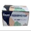 Finura Foodservice Plastic Wrap Film, Serrated Cutter, BPA Free, Antifog, Optimum Cling, Microwave and Freezer Safe, for Home & Kitchen 2000 ft (sq. ft.) (12 in x 2000 ft) view 2