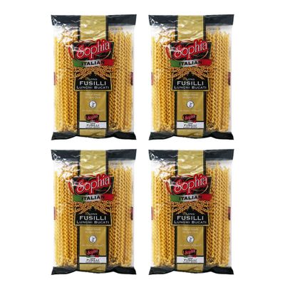 Sophia Pasta Long Fusilli "Col Buco" - 16oz (4-pack)