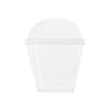 EcoQuality 7 oz Square Clear Plastic Dessert Cups with Dome Lids - Disposable Parfait Cups with Lids - Square Treat Candy Boxes, Dessert Tumbler Cup, Appetizers, Puddings, Tiramisu, Yogurt, Mousse (30) view 1