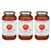 Dave's Gourmet Organic Heritage Red Tomato Pasta Sauce Vegan and Gluten Free 24 oz jar- 3 Jar Pack view 1