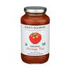 Dave's Gourmet Organic Heritage Red Tomato Pasta Sauce Vegan and Gluten Free 24 oz jar- 3 Jar Pack view 2