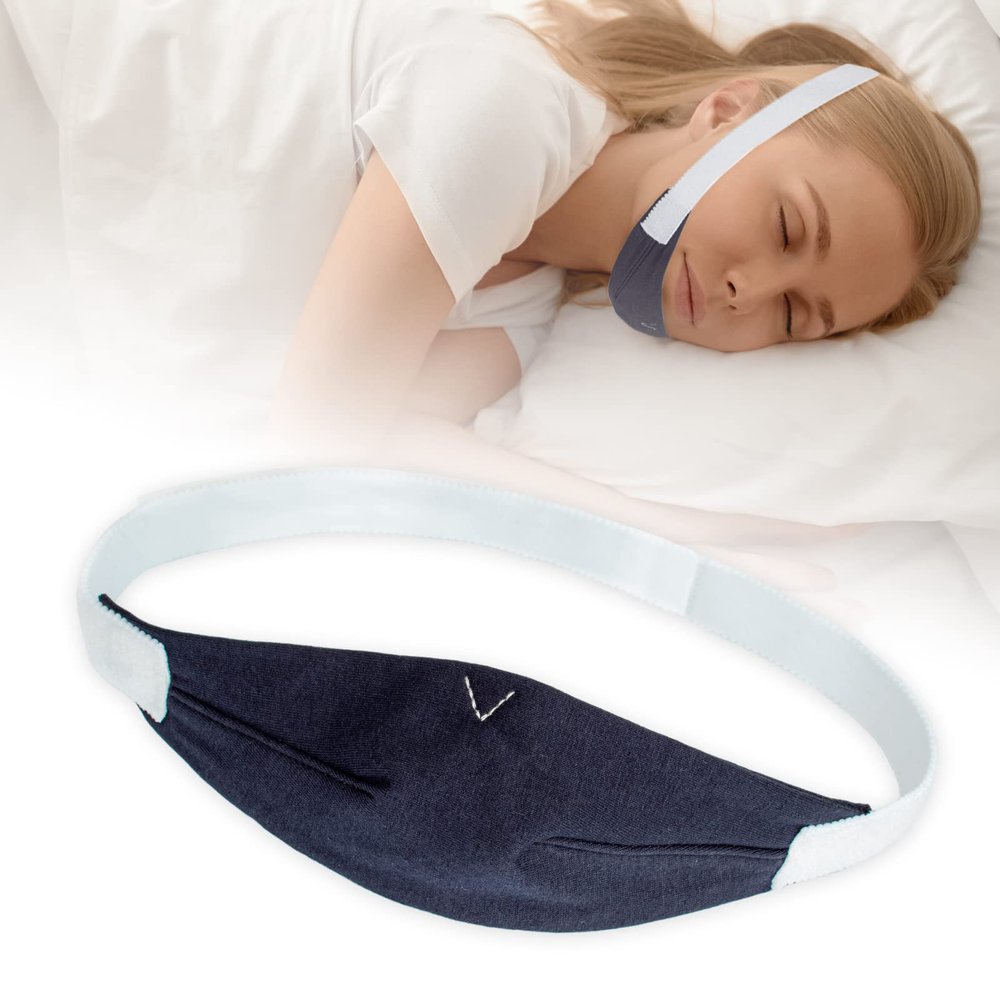 PalpitateC Upgrades Chin Strap Effective Mouth-Snoring Relief, Anti Snoring Men Women Universal, Adjustable Snoring Solution Effectively Regulate Snoring and Regulate Sleep, Chin Strap Resmed - 1 Pack
