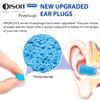 200Pairs Foam Earplugs, 32dB Disposable Noise Reduction Ear Plugs, Hearing Protection Bulk Ear Plugs for Shooting Range, Work, Travel,Concert view 3