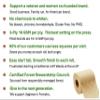 Purafide 100% Bamboo, thick 3-ply toilet paper, tree-free, unbleached, sustainable, 300 sheets per roll (TP 8 rolls) view 2