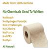 Purafide 100% Bamboo, thick 3-ply toilet paper, tree-free, unbleached, sustainable, 300 sheets per roll (TP 8 rolls) view 3