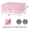 GoooodGift Pink Gift Box Large 13x11x5.3 Inches, Pink Gift Boxes for Presents with Magnetic Closure Lid, Luxury Gift Box Rectangle Collapsible Boxes for Gift Packaging view 3