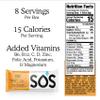 SOS Hydration Electrolyte Powder Sticks | Low Sugar Rapid Hydration | Keto Friendly (8 Servings, Mango) view 4