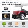 Folding Mobility Scooter for Seniors 4 Wheel Scooter for Adults Electric Medical Scooter Compact for Foldable in Boot Trunk for Traveling with Seniors (M1 Red) view 3