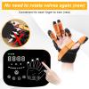 YIOCHOS Upgraded Finger Rehabilitation Robot Gloves,rehabilitation Gloves for Stroke,arthritis Hemiplegia Cerebral Palsy Hand Paralysis Patients Hand Function Physiotherapy Robotic Recovery Gloves view 2