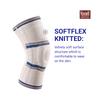 Bort - StabiloGen Eco Grip Top Short - Compression Knee Brace -Silver - 5++ view 4