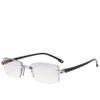 LSNTUU Sapphire High Hardness Anti Blue Light Intelligent Dual Focus Reading Glasses,Dual Focus Reading Glasses for Man Women (1.5 Diopters,Brown) view 1