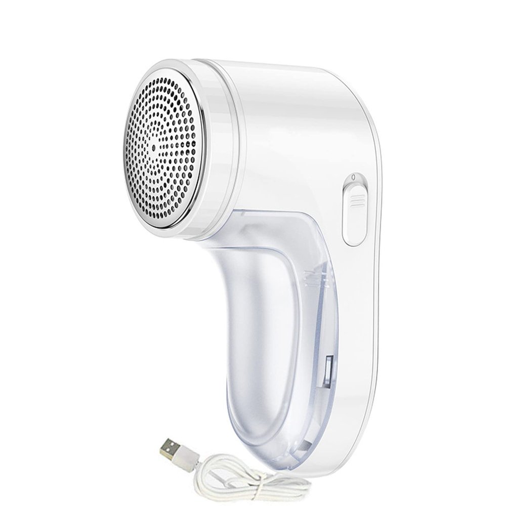 USB Electric Lint r,Fabric Shaver,Fuzz r,Quickly and Effectively Pilling of Clothes,Bed Sheets,Socks and Other Fabric,3 Stainless Steel Blade