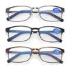 AIKLLY Reading Glasses for Men - 3 Pack Blue Light Blocking Men's Metal Readers (3 Pairs Mix Color, 3.0, multiplier_x) view 1