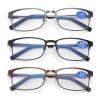 AIKLLY Reading Glasses for Men - 3 Pack Blue Light Blocking Men's Metal Readers (3 Pairs Mix Color, 3.0, multiplier_x) view 2