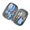8 in 1 infants Grooming Kit with Hair Brush Nail Clipper Nose Cleaner Finger Toothbrush Scissor for infants Care Keep healthe and cleanse Newborn Care for infants Care Keep healthe and Clean(Blue) view 4