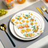 Funrous Orange Citrus Napkins Summer Guest Paper Napkin with Oranges Disposable Luncheon Dinner Citrus Decor for Table Restroom Bathroom Wedding Shower Fruit Party Supplies(100 Pcs) view 4