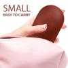 Healifty Contact Lens Case and Glasses Case, 2 in 1 Double Eyeglass Case, with Mirror Tweezers Remover, Contact Lens Storage Box for Travel view 3