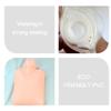 3D Cartoon Pattern Hot Water Bag,LIUHUIZEYU Plush Cover Hot Water Bottle,500ml Warm Water Bag for Neck and Shoulder, Legs, Waist Warm,Period Cramps Pain Relief Removable Hand Warmer Gifts (Yellow) view 2