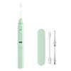 16cm Ear Cleaner, with Two Earpick Heads of Different Hardness, with Spare Ear Scoops and USB Cable, LED Light Used to The Ear Canal (Green) view 1