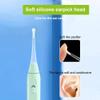 16cm Ear Cleaner, with Two Earpick Heads of Different Hardness, with Spare Ear Scoops and USB Cable, LED Light Used to The Ear Canal (Green) view 3