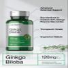 Horbach Ginkgo Biloba Supplement | 120mg | 240 Tablets | Standardized Herbal Extract | Flavone Glycosides | Vegetarian, Non-GMO, and Gluten Free view 3