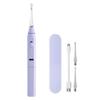 Fafeicy 16cm LED Ear Cleaner with Two Replaceable Ear Pick Heads (Soft & Hard), Spare Ear Scoops & USB Cable view 1