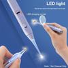 Fafeicy 16cm LED Ear Cleaner with Two Replaceable Ear Pick Heads (Soft & Hard), Spare Ear Scoops & USB Cable view 2
