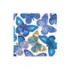 Caspari Butterflies Boxed Cocktail Napkins in Blue - 40 Per Box view 1