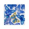 Caspari Butterflies Boxed Cocktail Napkins in Blue - 40 Per Box view 4