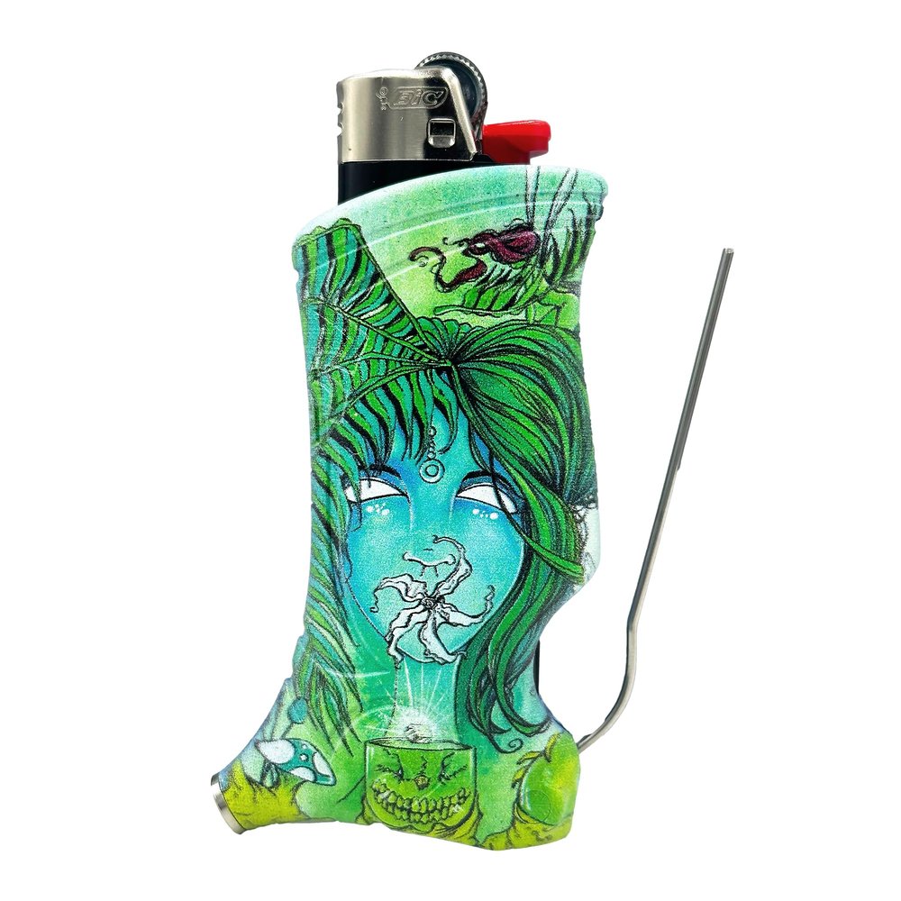 Toker Poker - Bic Lighter Case Multi Tool, Alice Collection - Sugar Cube, All Inclusive Tool for Camping and Other