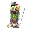 Toker Poker - Bic Lighter Case Multi Tool, Alice Collection - Red Queen, All Inclusive Tool for Camping and Other view 1