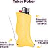 Toker Poker - Bic Lighter Case Multi Tool, Alice Collection - Red Queen, All Inclusive Tool for Camping and Other view 2