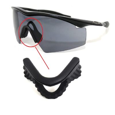 GALAXYLENSE Nose Pads Rubber Kits Replacement For Oakley M Frame Heater/Strike/Sweep/Hybrid Black