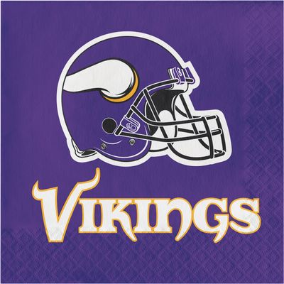 Trendware Minnesota Vikings Napkins, 48 ct
