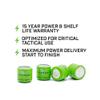 Viridian CR 1/3N Tactical Energy Plus Lithium Batteries, 3 Volt (Bulk Pack of 6) view 4