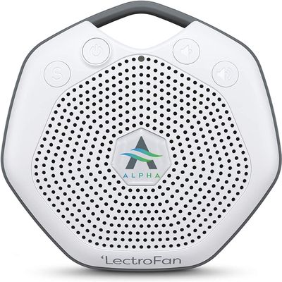LectroFan Alpha Guaranteed Non-Looping Sleep Sound Machine for Sleeping Babies Toddlers, White Noise Machine for Adults, 7 Relaxing Sounds for Baby - Alpha White (Renewed)