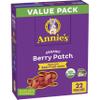 Annie's Organic Berry Patch Bunny Fruit Flavored Snacks, Gluten Free, Value Pack, 22 Pouches, 15.4 oz view 1