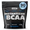 Gains in Bulk BCAA Powder, Pre Workout Plant Based Branch Chain Amino Acids, Gluten Free, Vegan Supplement with Keratin for Endurance & Strength During & Post Workout, Unflavored, 90 Servings view 1