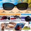 AEZUNI Trendy Reading Sunglasses 3.5 Women Stylish Square Sun Readers UV Protection Not-Bifocal 1.00 1.50 2.00 2.50 3.00 3.50 (Black) view 3