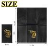200 Pcs 50th/60th/70th Birthday Napkins Cheer to 50/60/70 Years Disposable Black and Gold Dinner Party Napkin for Men Women Anniversary Decoration(70th Birthday) view 3