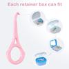 ARGOMAX - Aligner Removal Tool, 2 Retainer Remover Tool, Invisible Braces Removal Tools, Suitable for Removing Braces, Trays, Retainers, Dentures and Aligners(Blue+Pink). view 3