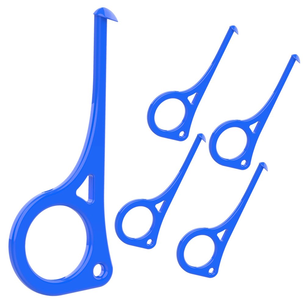 Aligner Removal Tool, 5 Invisible Braces Removal Tools, Retainer Remover Tool, Suitable for Removing Braces, Trays, Retainers, Dentures and Aligners(Dark Blue).